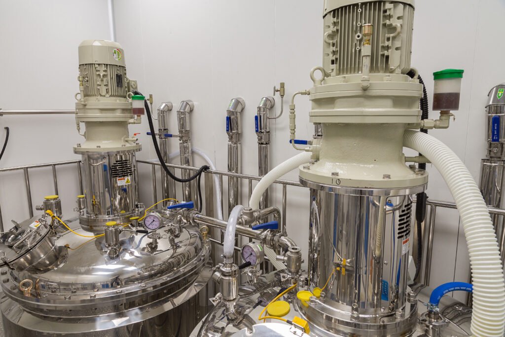Plant picture clean room equipment stainless steel machines scaled | Marinexa