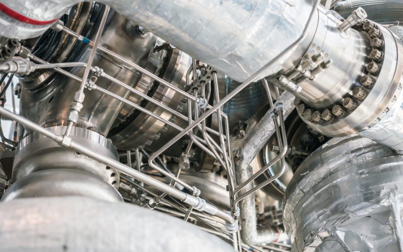 Marine diesel engine closeup — genuine spare parts supplier India
