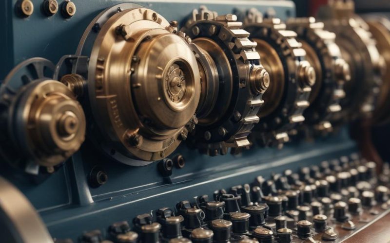 Woodward marine engine governor mechanical control system